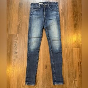 AG Adriano Goldschmied High Rise Blue Jeans